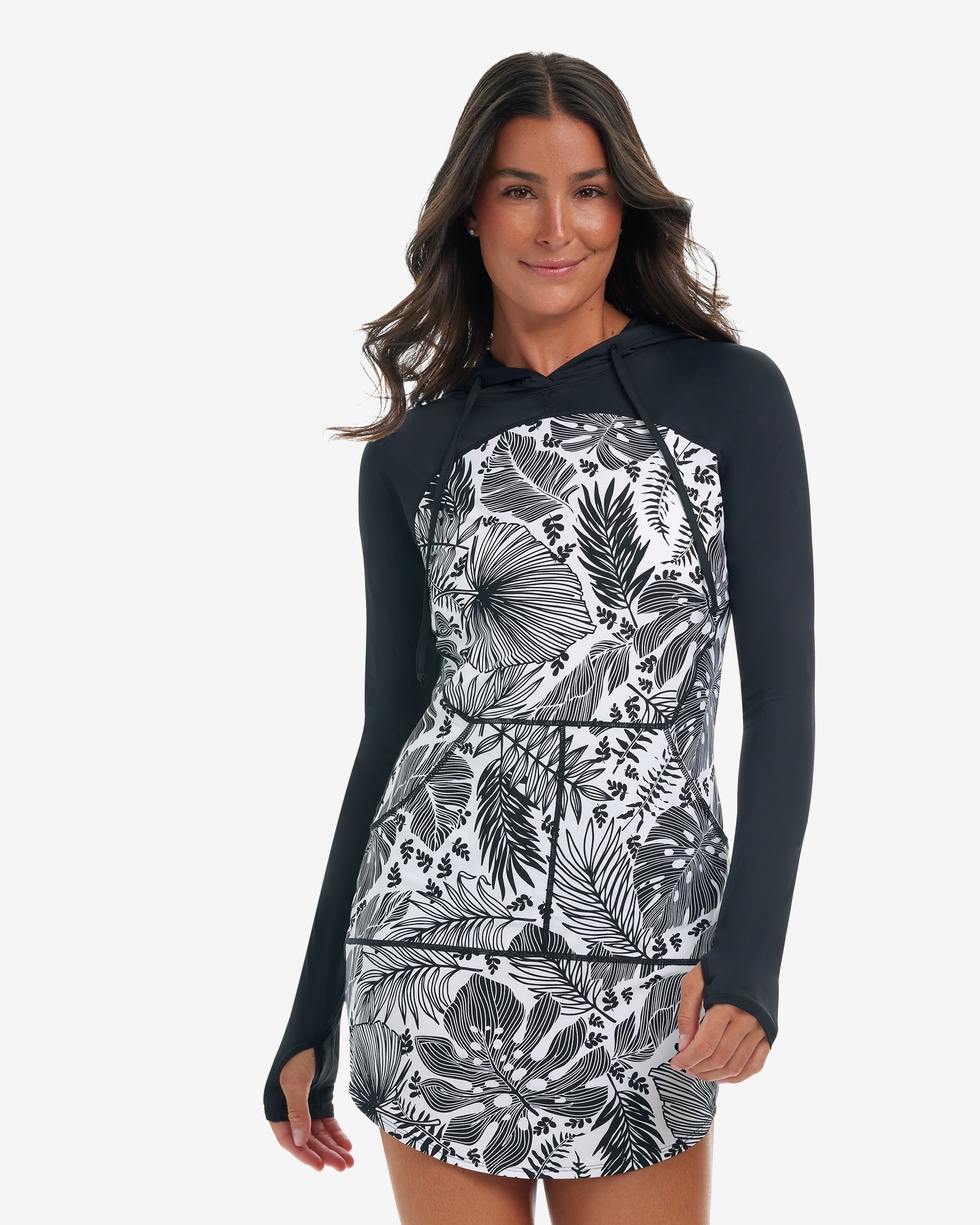  BloqUV BLOQUV X JANTZEN- WOMEN'S RELAXED HOODIE DRESS (2009J) - Infinity Coral - Bonton