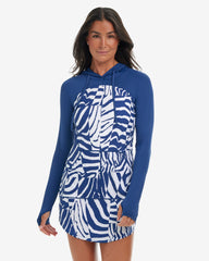 BLOQUV X JANTZEN- WOMEN'S RELAXED HOODIE DRESS (2009J)