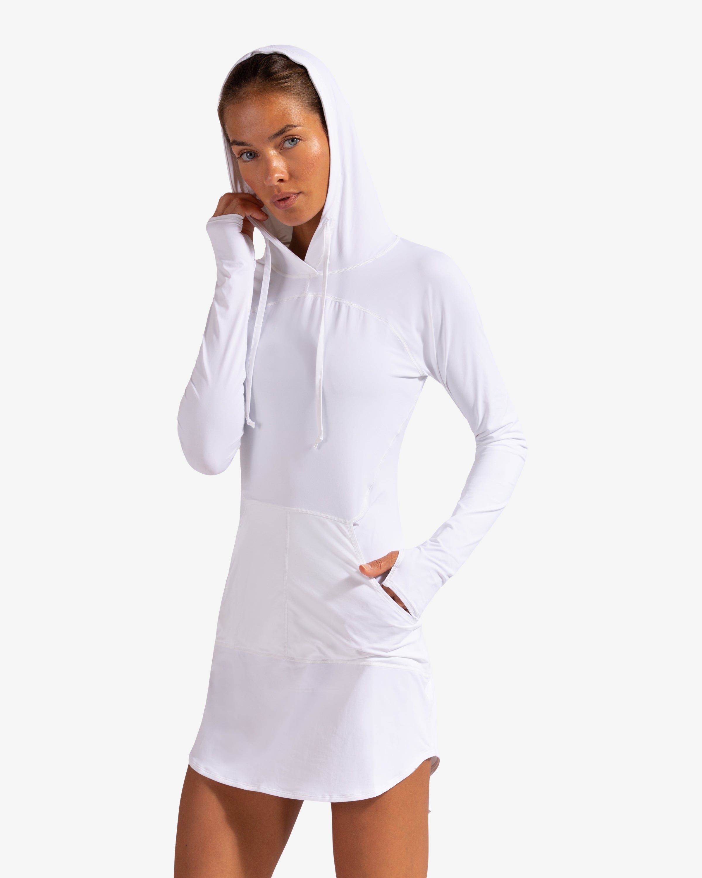  BloqUV WOMEN'S RELAXED HOODIE DRESS (2009) - Black - Bonton