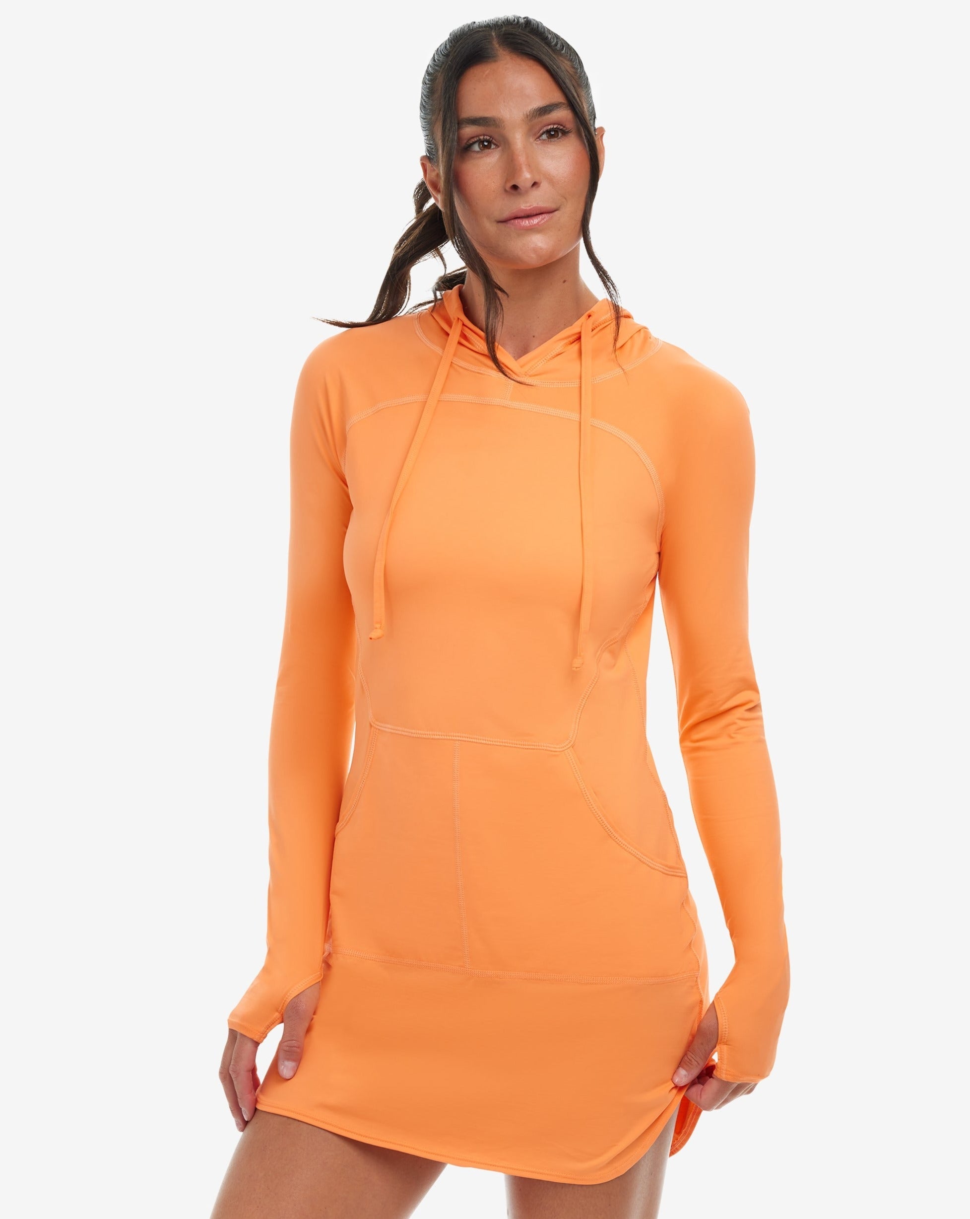  BloqUV WOMEN'S RELAXED HOODIE DRESS (2009) - Black - Bonton