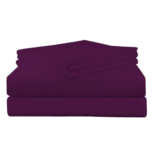 Cotton Luxury Flannel Solid & Print Sheet Sets