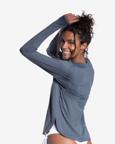 WOMEN'S RELAXED SCALLOP TOP (2015)