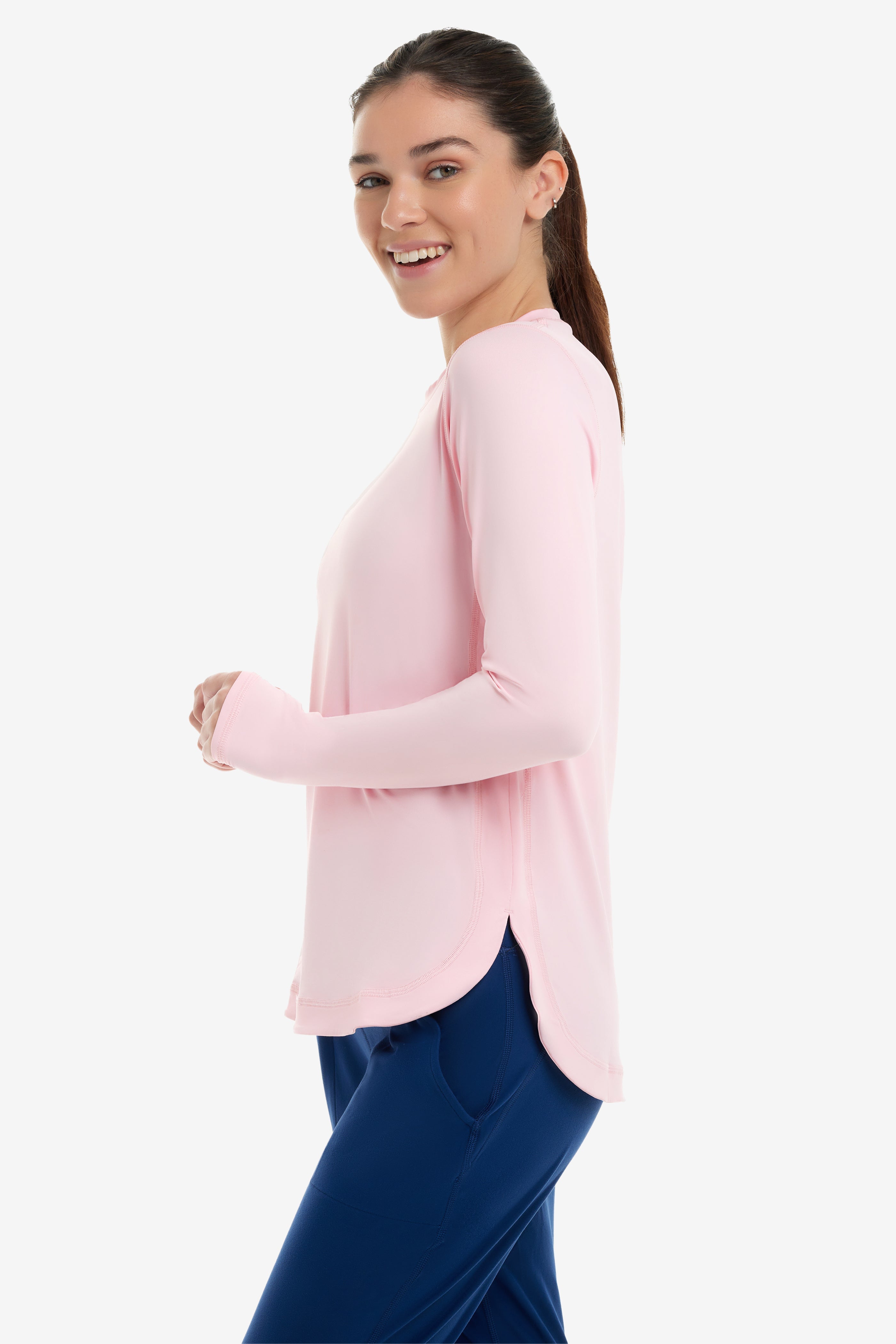  BloqUV WOMEN'S RELAXED SCALLOP TOP (2015) - Black - Bonton