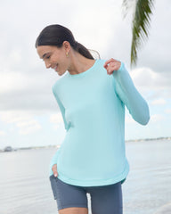 WOMEN'S RELAXED SCALLOP TOP (2015)