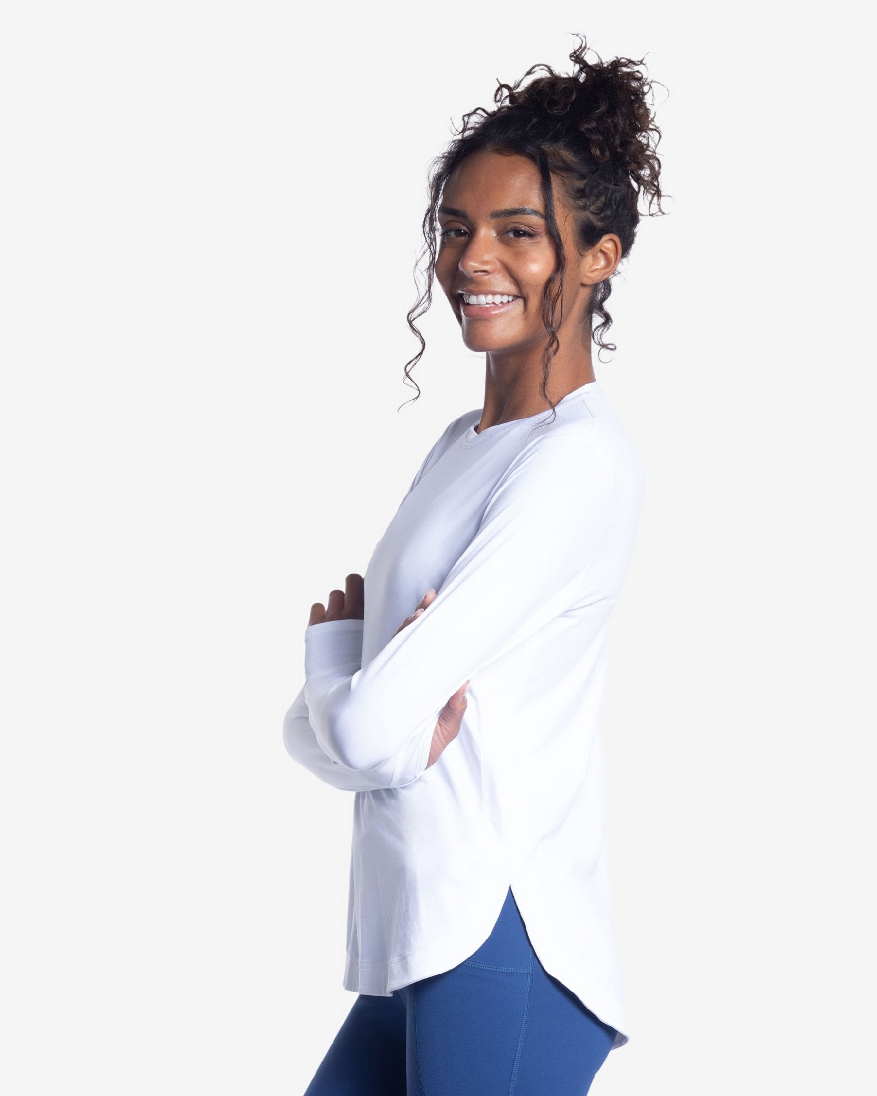  BloqUV WOMEN'S RELAXED SCALLOP TOP (2015) - Black - Bonton