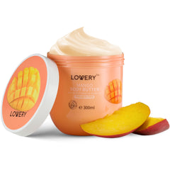 Mango Whipped Body Butter - 12oz Ultra-Hydrating Shea Butter Body Cream