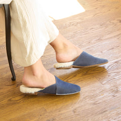 Devon Luxe Memory Foam Slippers
