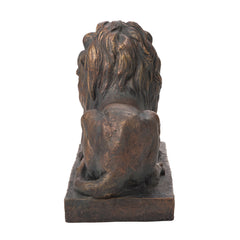 Lying Guardian Lion Statue