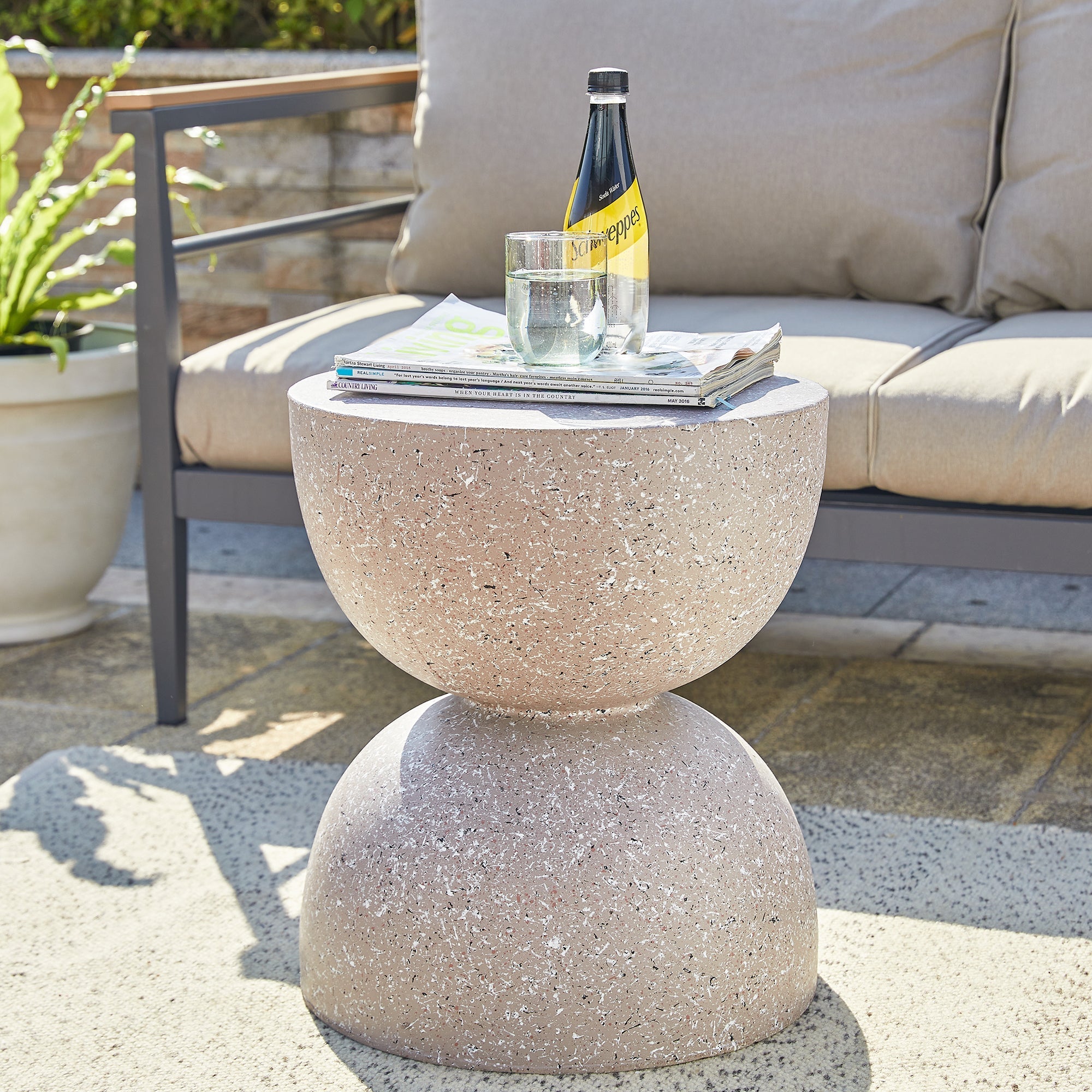  Glitzhome Multi-functional Garden Stool - Gray - Bonton