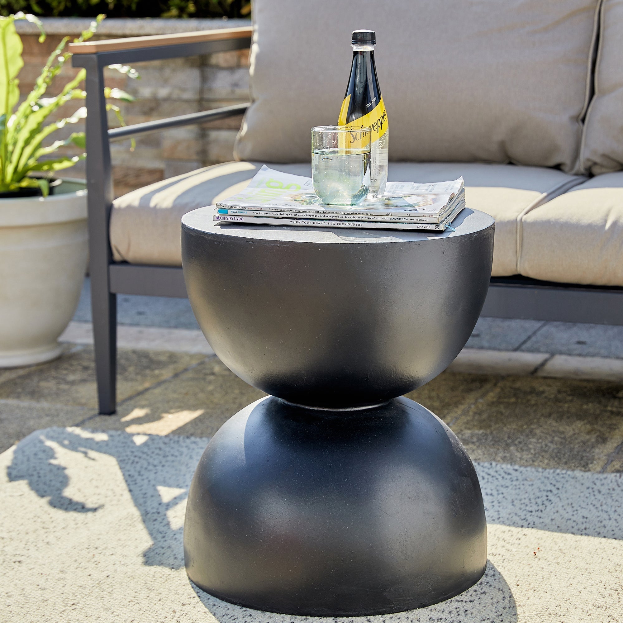  Glitzhome Multi-functional Garden Stool - Gray - Bonton