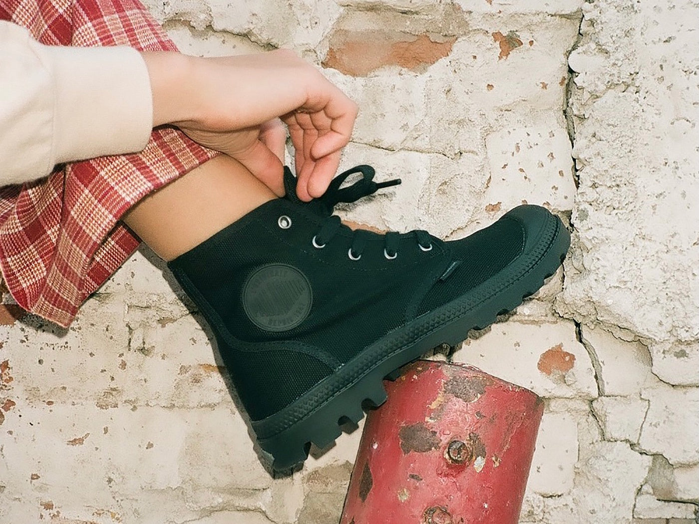  Palladium PAMPA HI - Womens 5 - Bonton