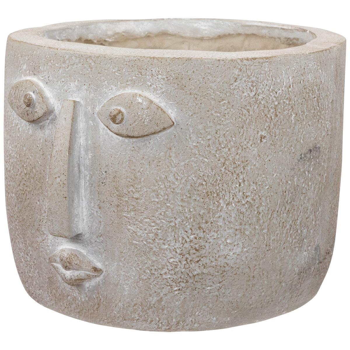  Northlight Small Face Ceramic Outdoor Garden Planter - 8.5