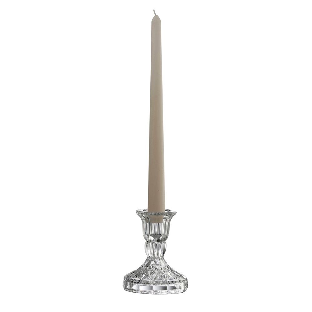  Galway Crystal Ashford Candlestick Set - Transparent - Bonton