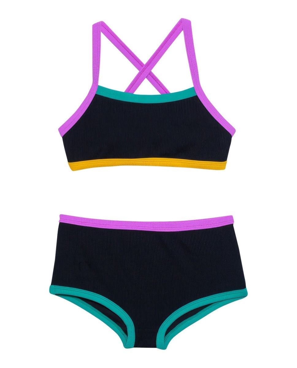  Gottex Kids Pix Bralette Bikini Top and Bikini Bottom Set - GOTTEX KIDS PIX - Bonton