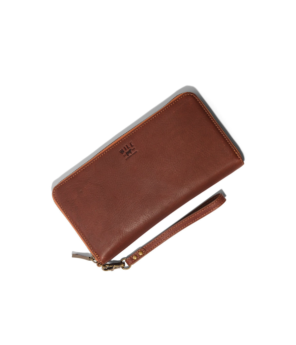  Will Leather Goods Classic Clutch - Tan - Bonton