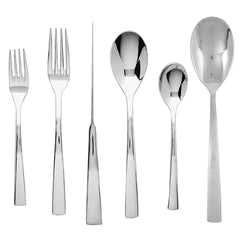 President Stainless Steel Flatware 42 Piece Set