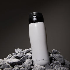 Liven Glow™ Ceramic-Coated Insulated Stainless Steel Water Bottle 17 Oz