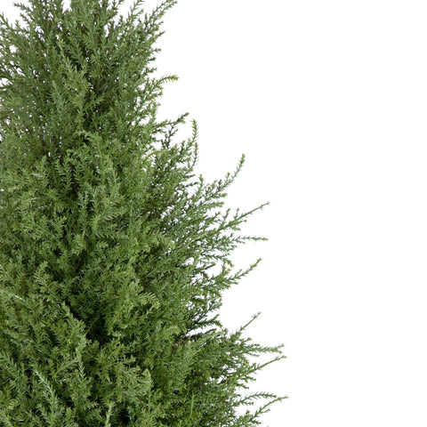 Real Touch™ Artificial Cedar Pine Arborvitae Tree in Urn Style Pot  Unlit - 5'