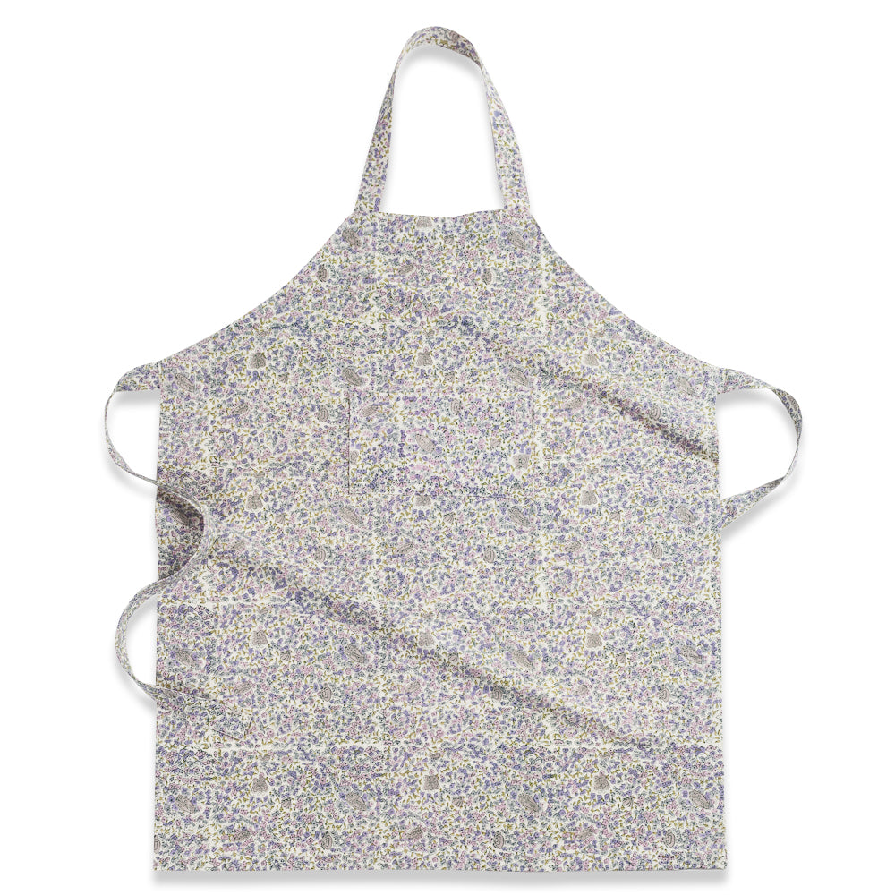  Couleur Nature Lavender Purple Apron - Purple - Bonton