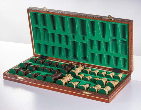 21" Ambassador Wooden Chess Set - Chess Set - Chess-House