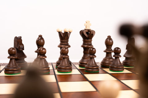 21" Ambassador Wooden Chess Set - Chess Set - Chess-House
