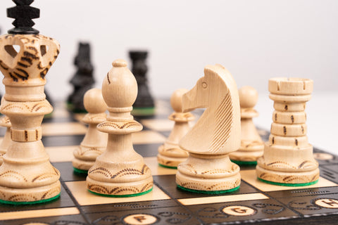 21" Ambassador Wooden Chess Set - Chess Set - Chess-House