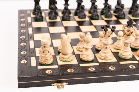 21" Ambassador Wooden Chess Set - Chess Set - Chess-House
