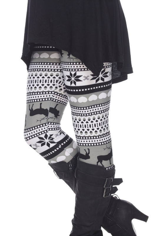 Women's One Size Fits Most Printed Leggings