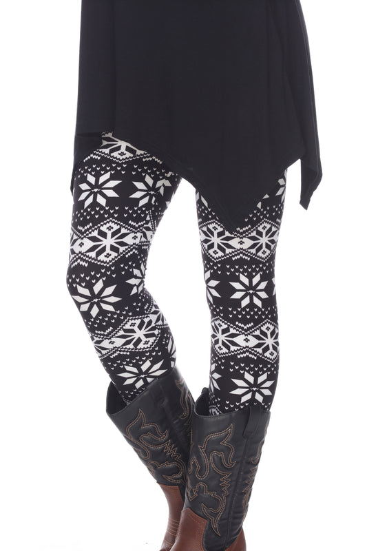 Women's One Size Fits Most Printed Leggings