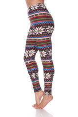 Women's One Size Fits Most Printed Leggings