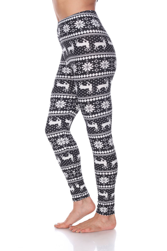 Women's One Size Fits Most Printed Leggings