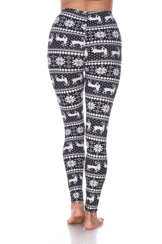 Women's One Size Fits Most Printed Leggings