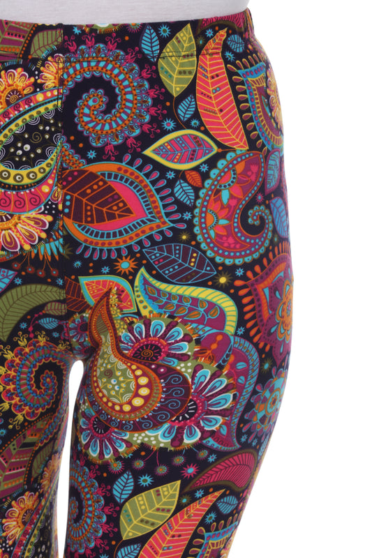 Women's One Size Fits Most Printed Leggings