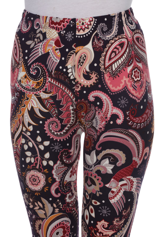 Women's One Size Fits Most Printed Leggings