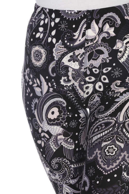 Women's One Size Fits Most Printed Leggings