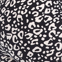  White Mark Plus Size Super Soft Leopard Printed Leggings - one size - Bonton