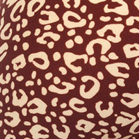  White Mark Plus Size Super Soft Leopard Printed Leggings - one size - Bonton