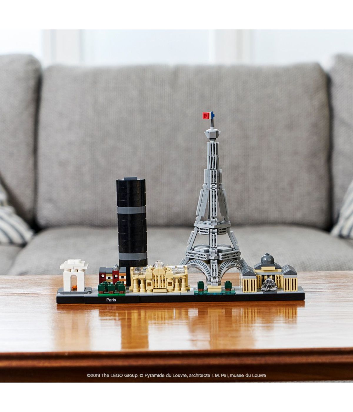  LEGO LEGO Architecture Skyline Collection 21044 Paris Building Kit (694 Piece) - Multi - Bonton