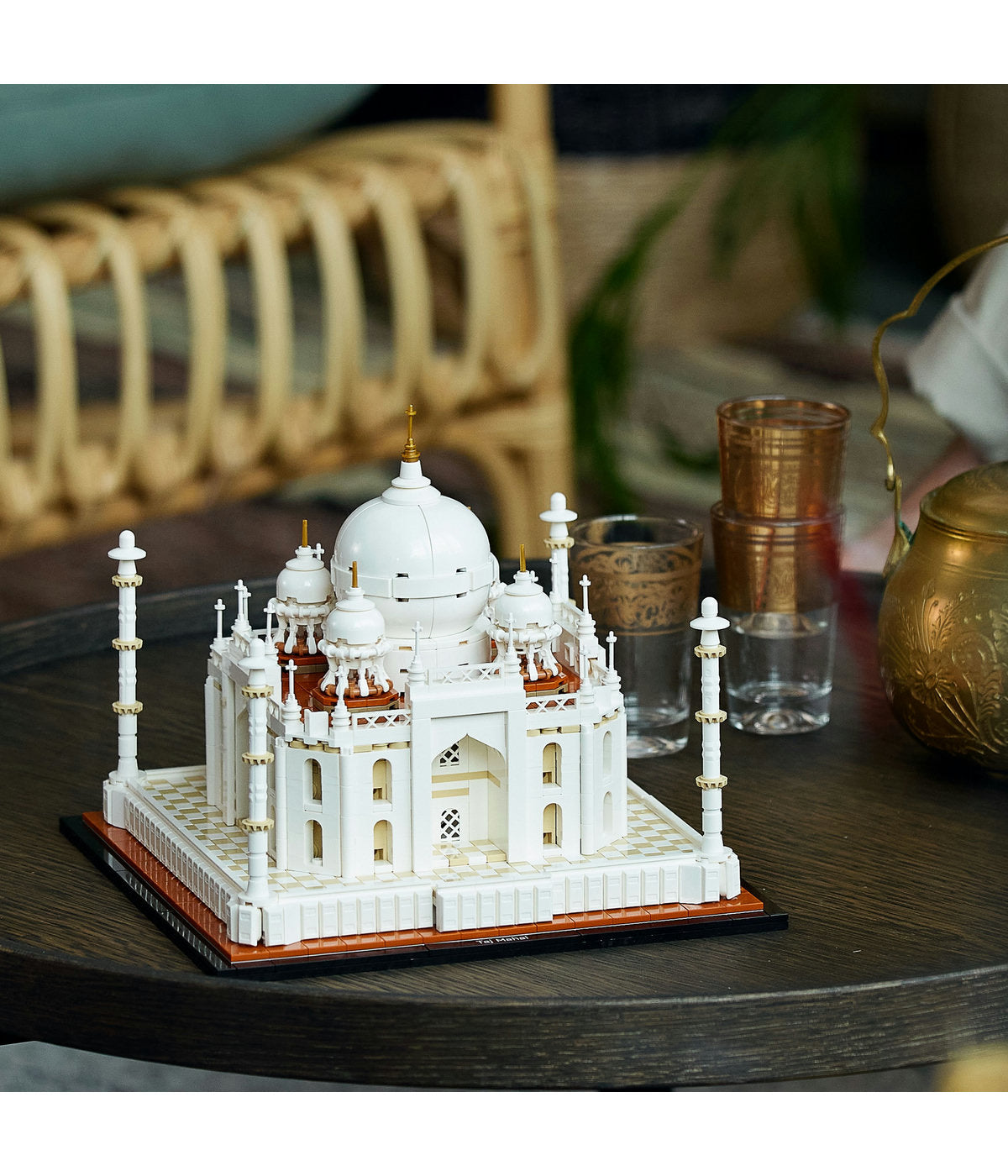  LEGO LEGO Architecture Landmarks Collection Taj Mahal 21056 Building Kit (2,022 Pieces) - Multi - Bonton