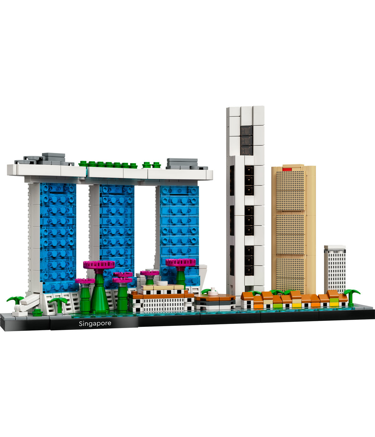  LEGO LEGO Architecture Skyline Collection: Singapore 21057 Building Kit (827 Pieces) - Multi - Bonton