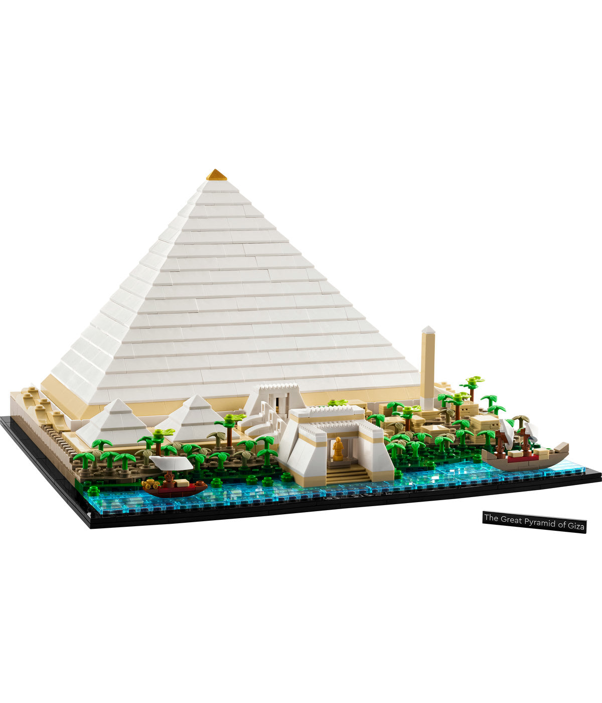  LEGO LEGO Architecture Great Pyramid of Giza 21058 Building Kit (1,476 Pieces) - Multi - Bonton