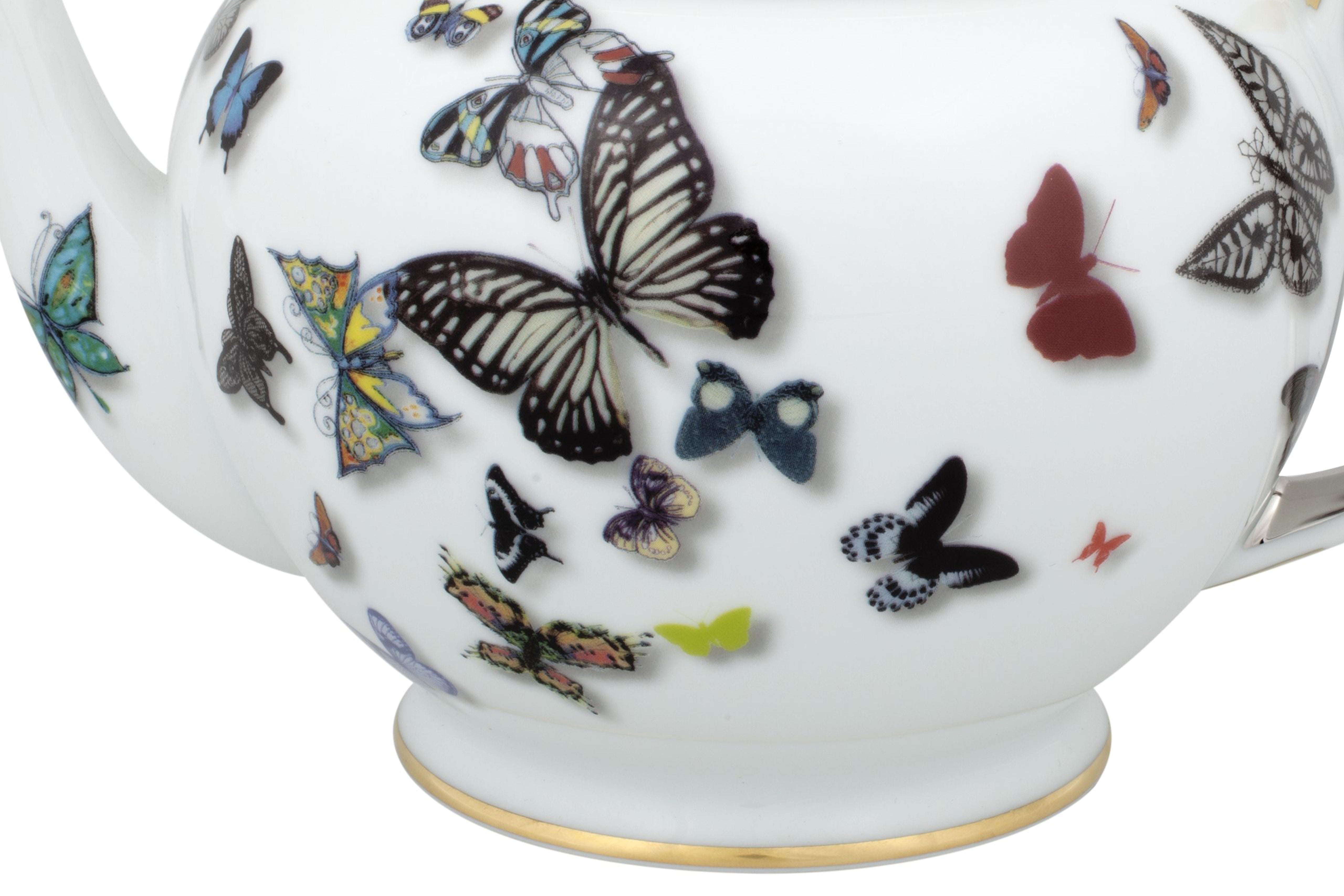  Christian Lacroix by Vista Alegre Butterfly Parade Teapot - Multi - Bonton