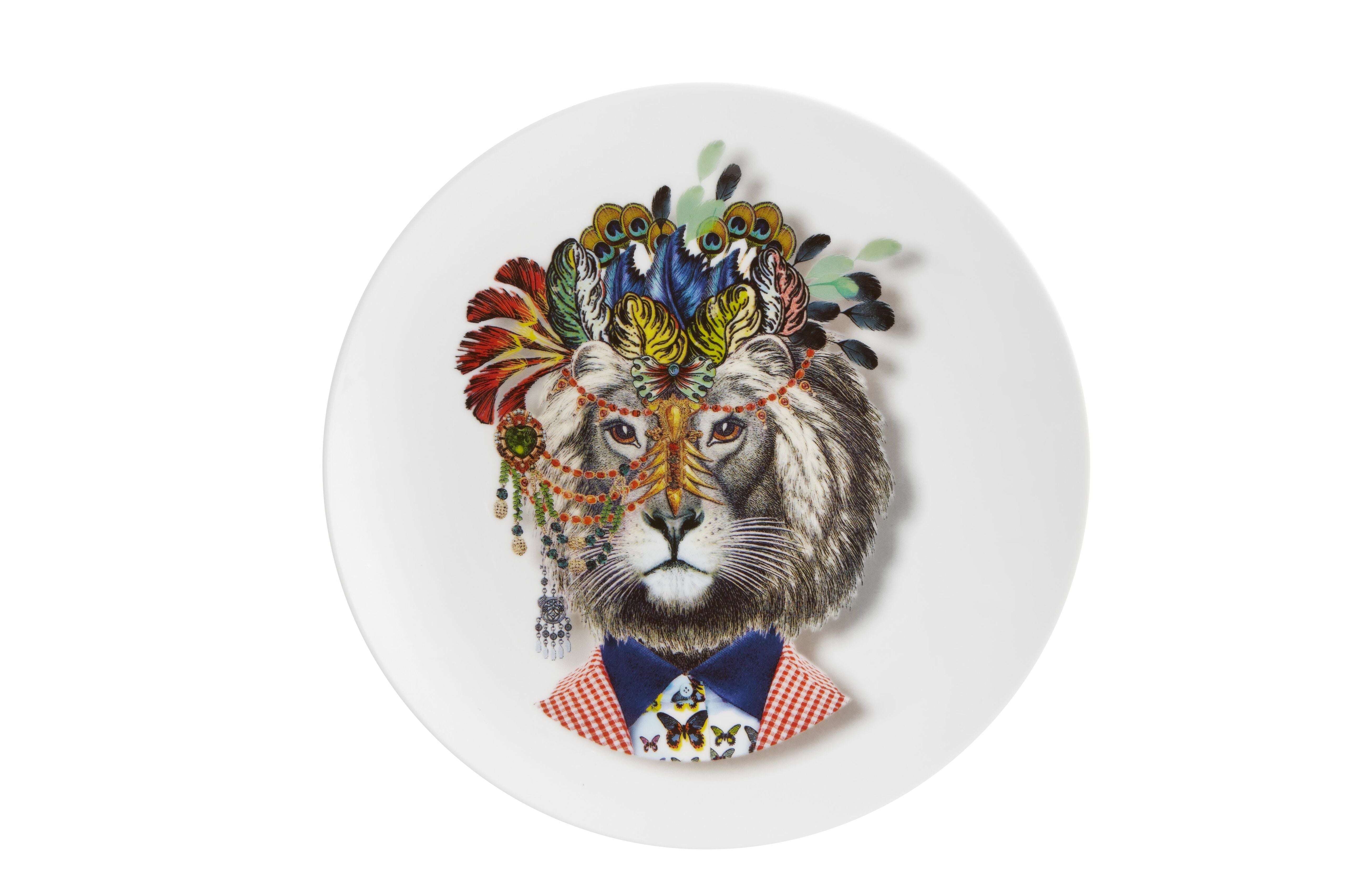  Christian Lacroix by Vista Alegre Love Who You Want Dessert Plate 