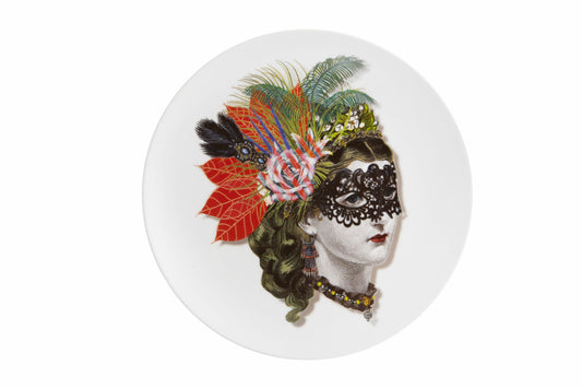 Love Who You Want Dessert Plate "Mamzel Scarlet"