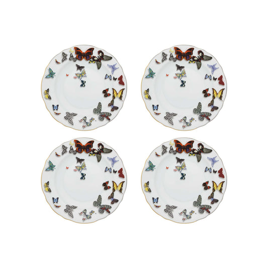 Butterfly Parade Soup Plates Set of 4