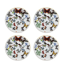 Butterfly Parade Dessert Plates Set of 4