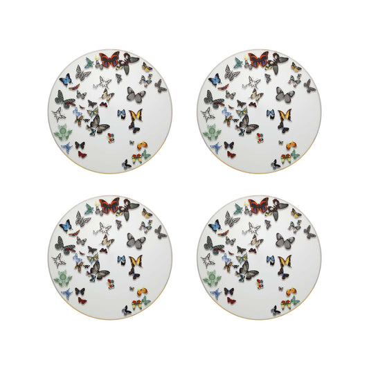 Butterfly Parade Charger Plates Set of 4