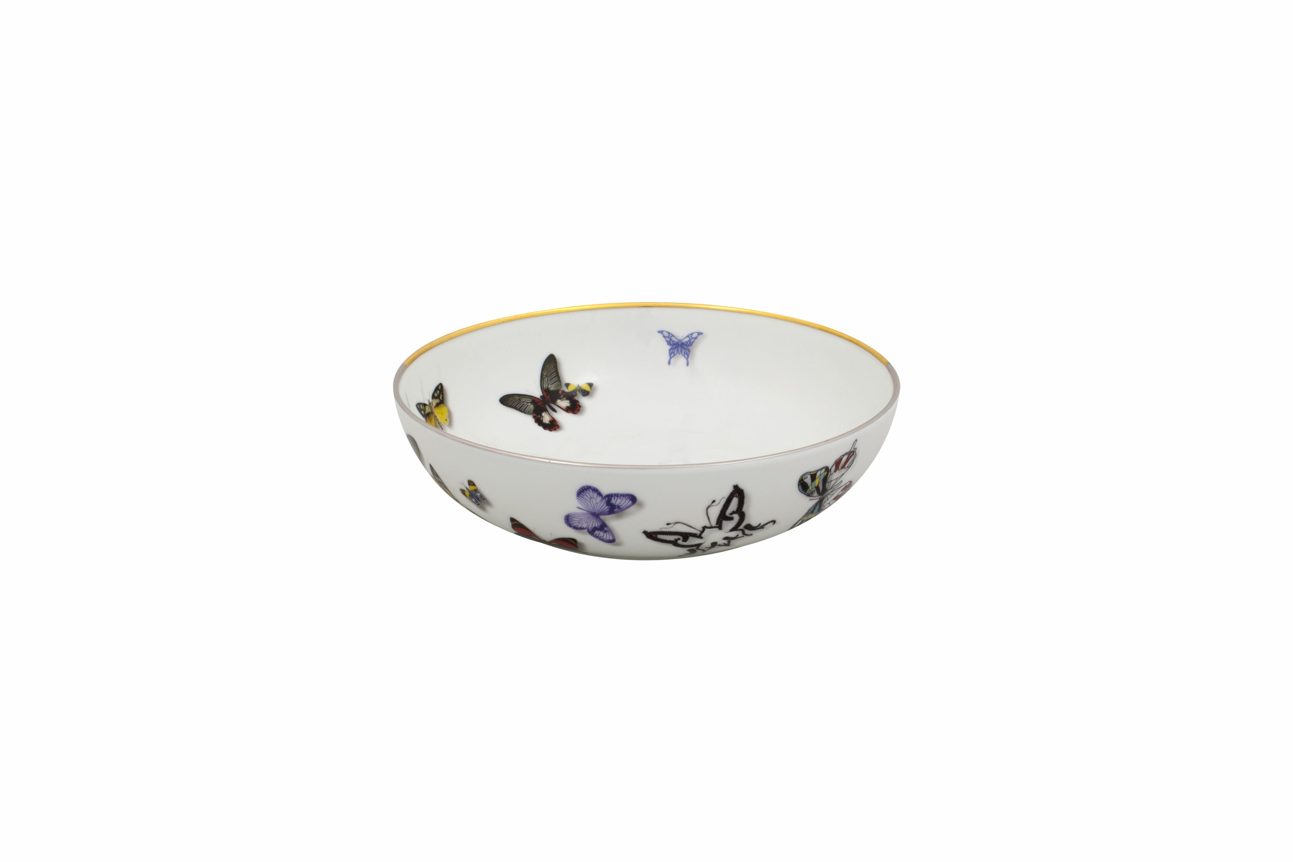  Christian Lacroix by Vista Alegre Butterfly Parade Cereal Bowls Set of 4 - Multi - Bonton