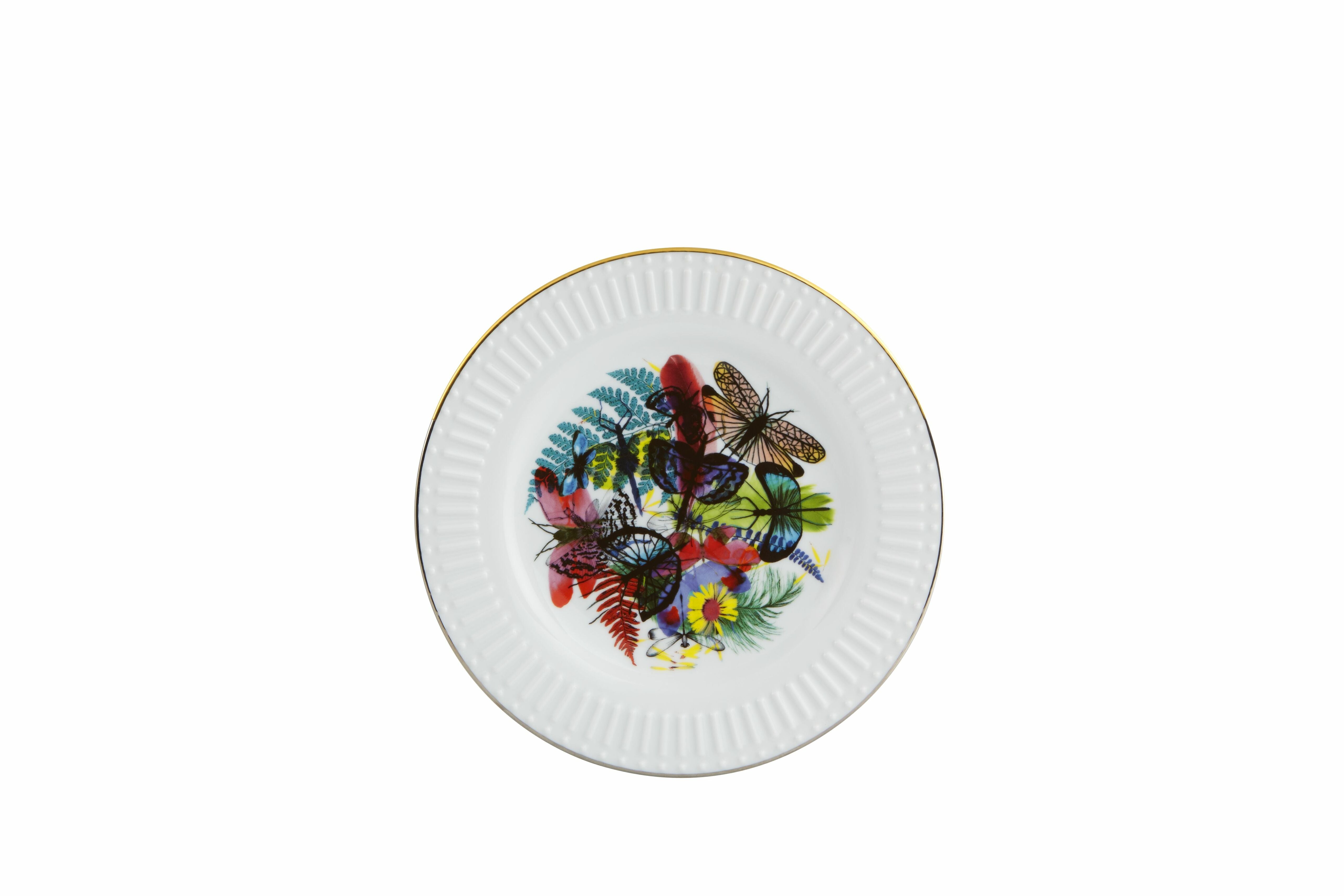  Christian Lacroix by Vista Alegre Caribe Dessert Plates Set of 4 - Multi - Bonton