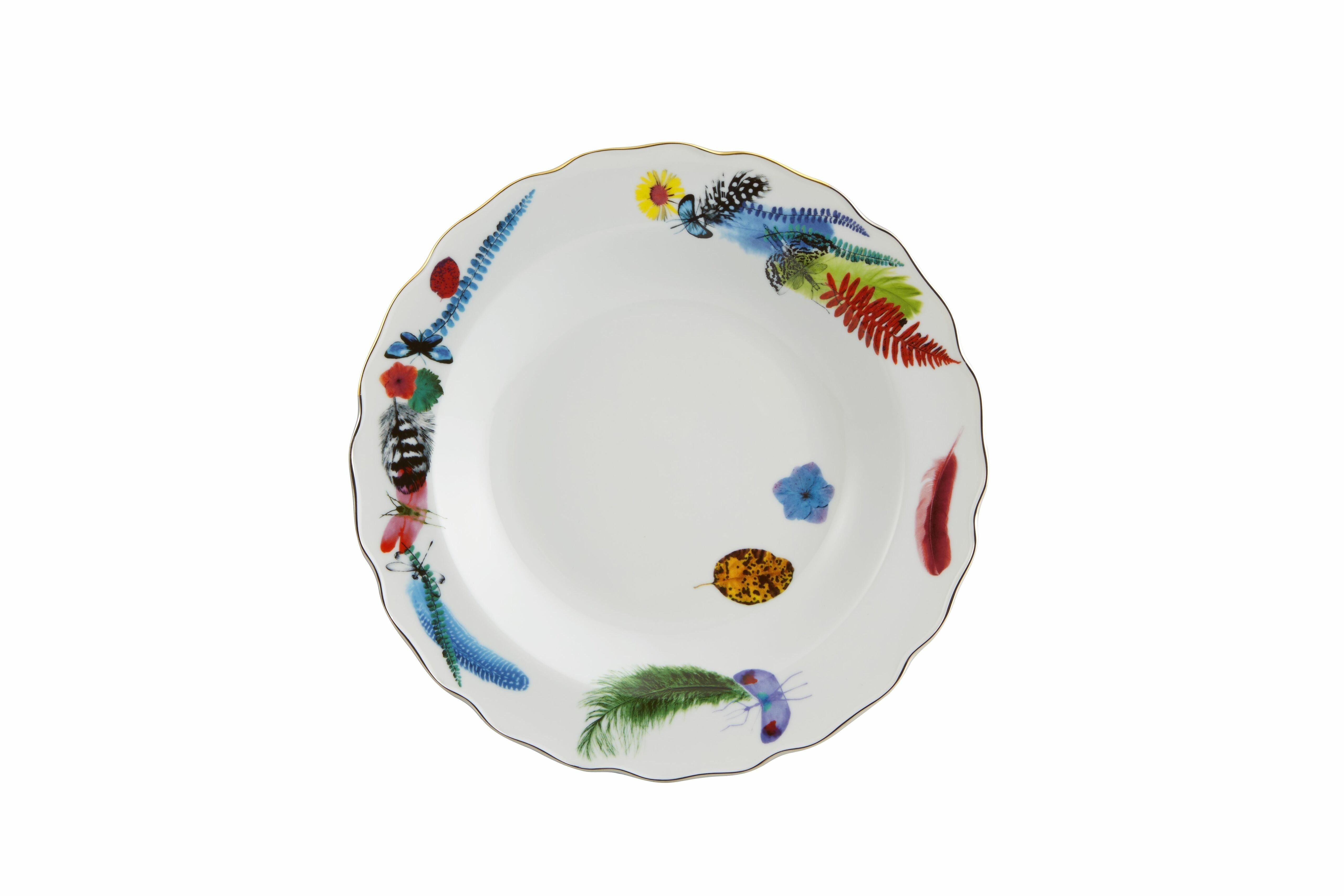  Christian Lacroix by Vista Alegre Caribe Soup Plates Set of 4 - Multi - Bonton